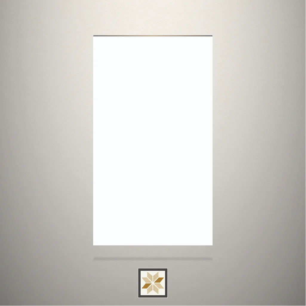 High Gloss Solid Color White Laminate (8x4 feet,0.8 mm): LM-17061