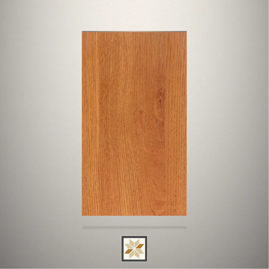 HT Red Oak Wooden Brown Laminate (8x4 feet,1 mm): LM-17075