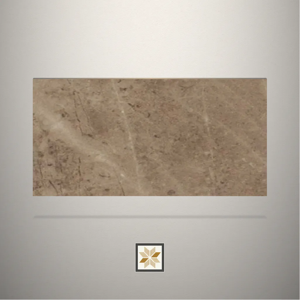 Matt Marble Brown Laminate (8x4 feet,0.8 mm): LM-17142