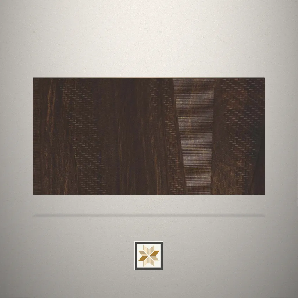 Textured Wooden Brown Laminate (8x4 feet,0.8 mm): LM-17143
