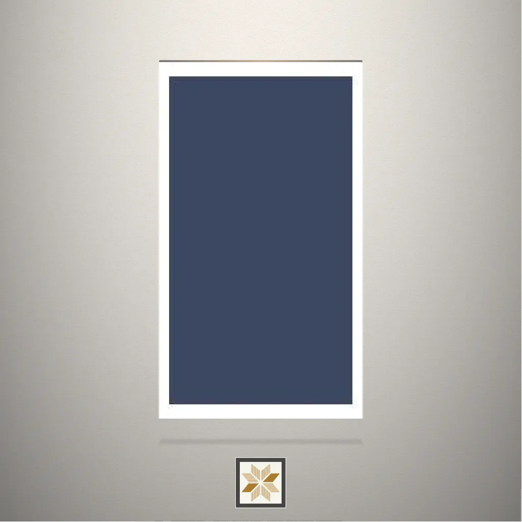 Matt Royal Blue Solid Color Blue Laminate (8x4 feet,1.5 mm): LM-17176