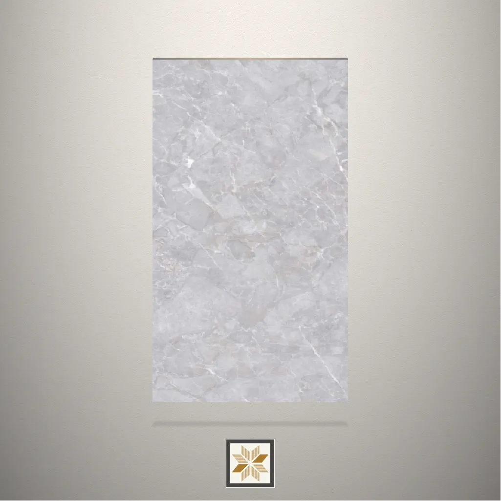 High Gloss Marble Grey Laminate (8x4 feet,1.5 mm): LM-17186