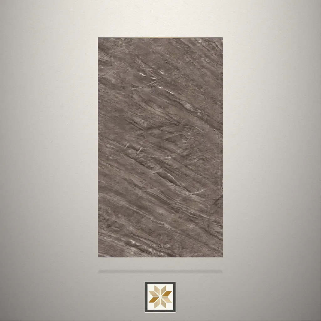 Textured Brown Royal Marble Brown Laminate (8x4 feet,1 mm): LM-17203-D