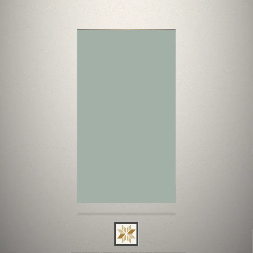 Gloss Solid Color Green Laminate (8x4 feet,1 mm): LM-17206-C