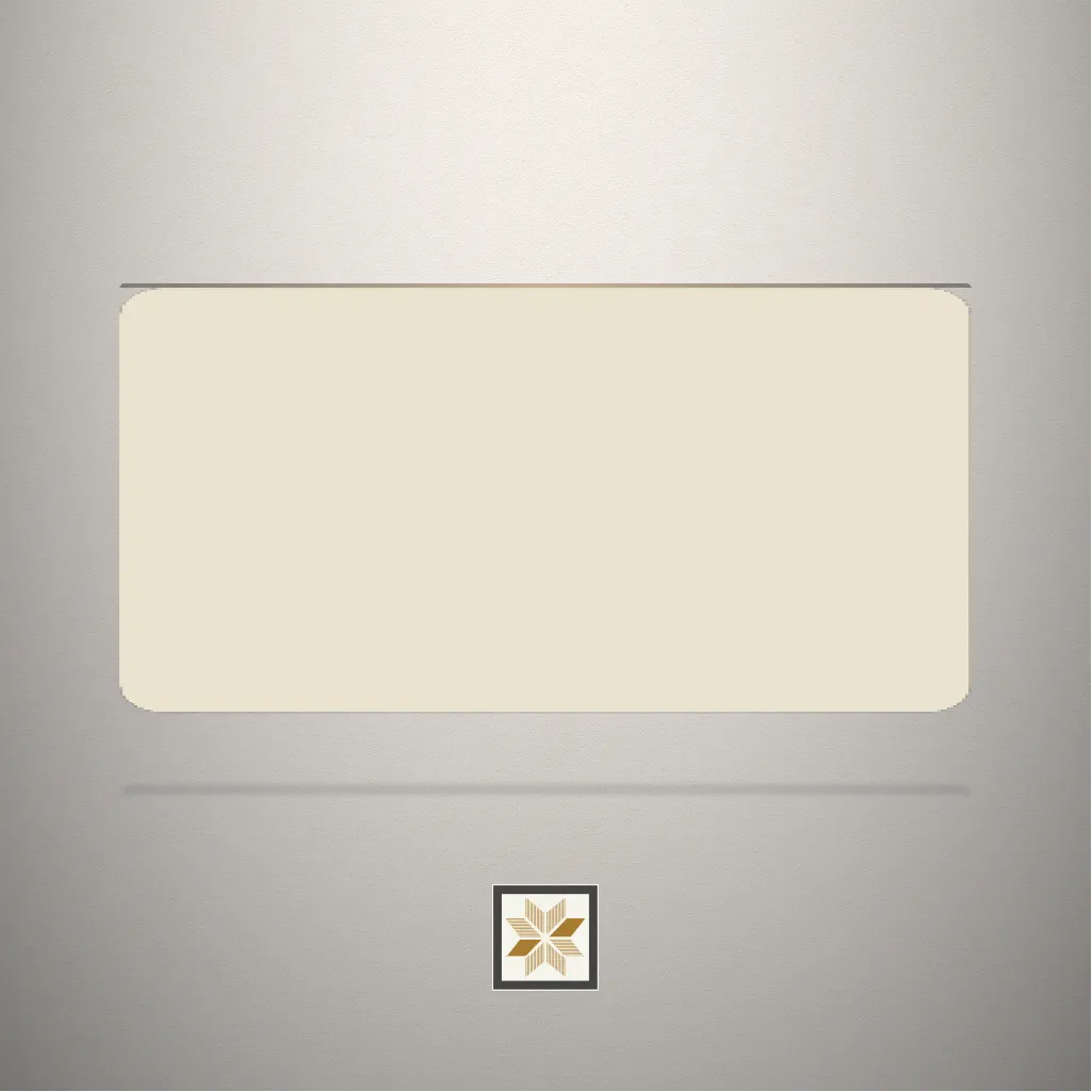 High Gloss Solid Color Cream Laminate (8x4 feet,1.5 mm): LM-17218