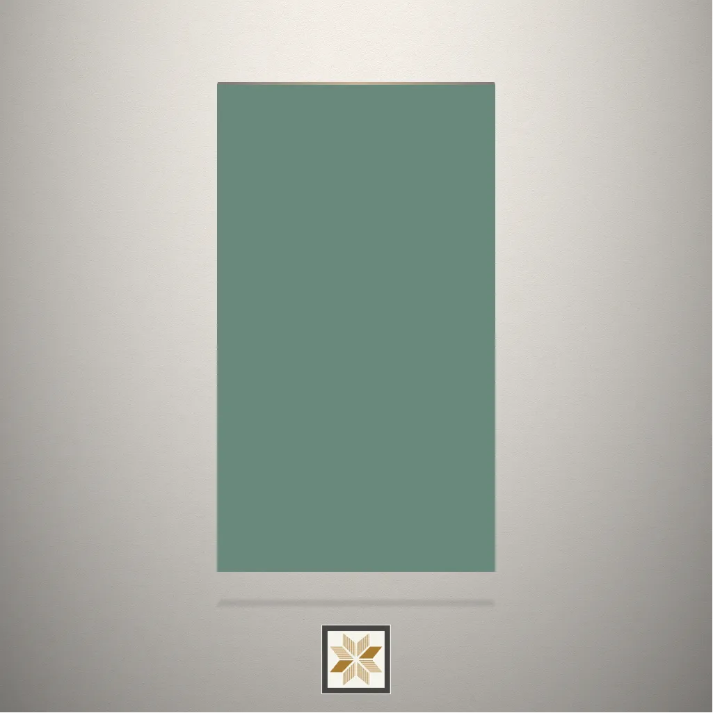 Matt Solid Color Green Laminate (8x4 feet,1 mm): LM-17247