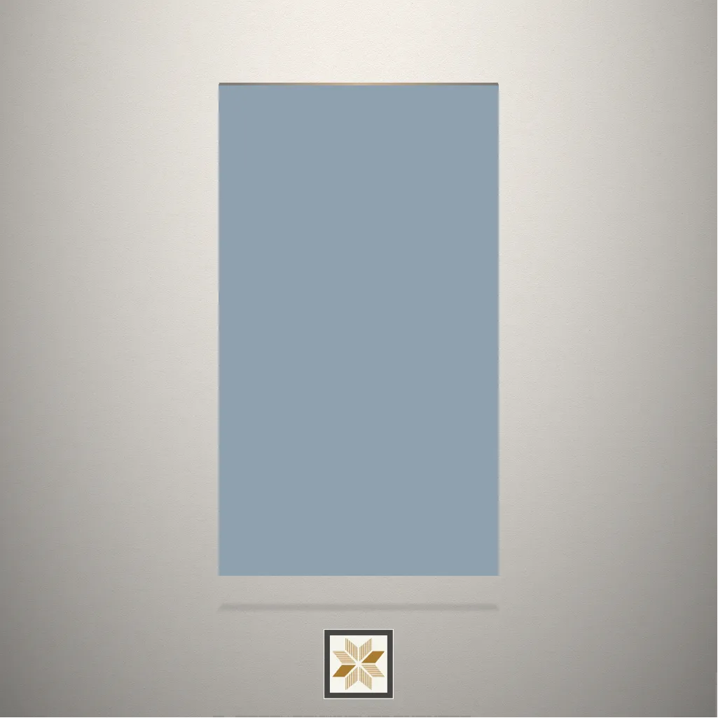 Matt Solid Color Blue Laminate (8x4 feet,1 mm): LM-17279