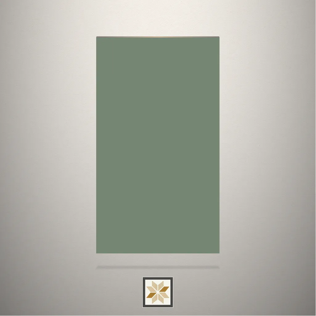 Matt Solid Color Green Laminate (8x4 feet,1 mm): LM-17290