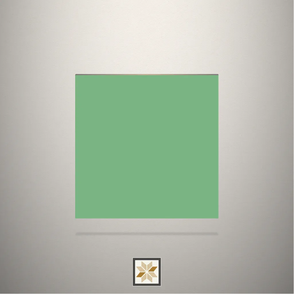 High Gloss Solid Color Green Laminate (8x4 feet,1.25 mm): LM-17375