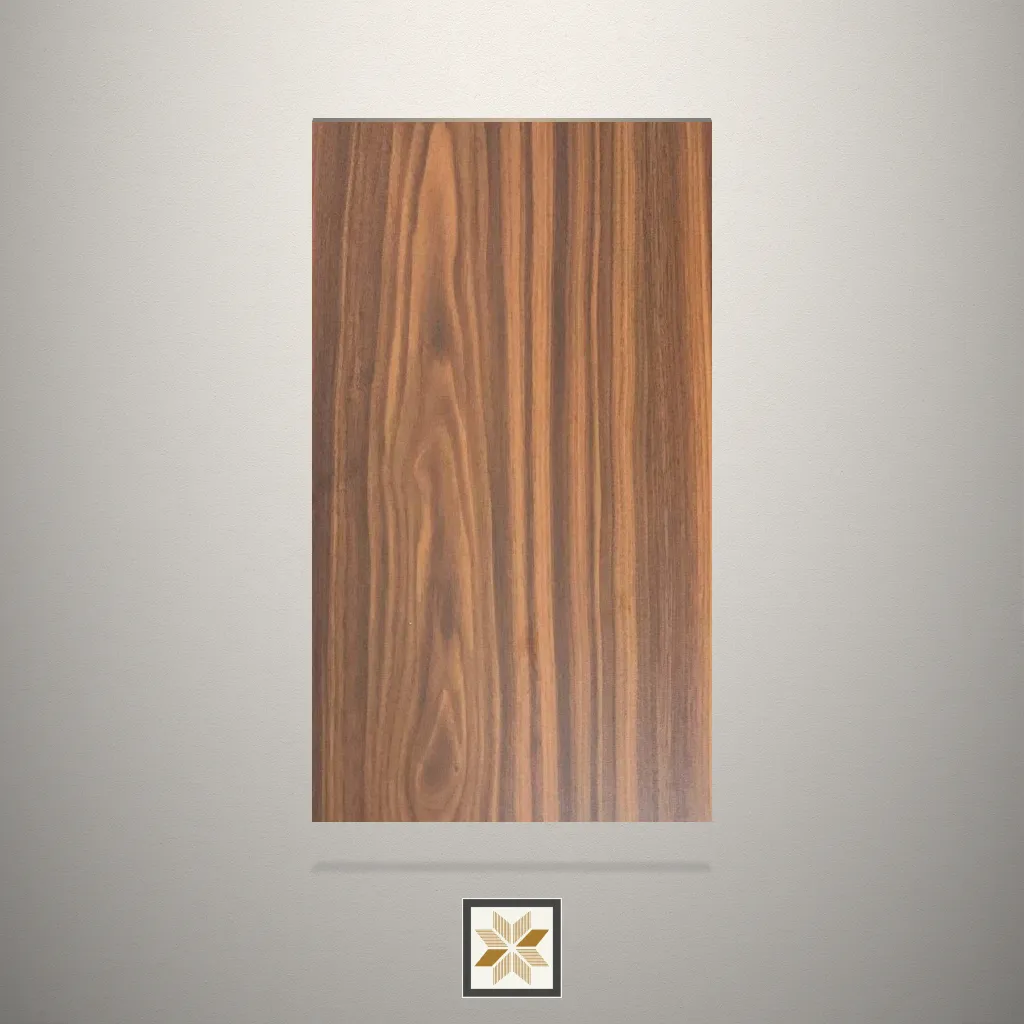 Suede American Walnut Wooden Brown Laminate (8x4 feet,1 mm): LM-17389