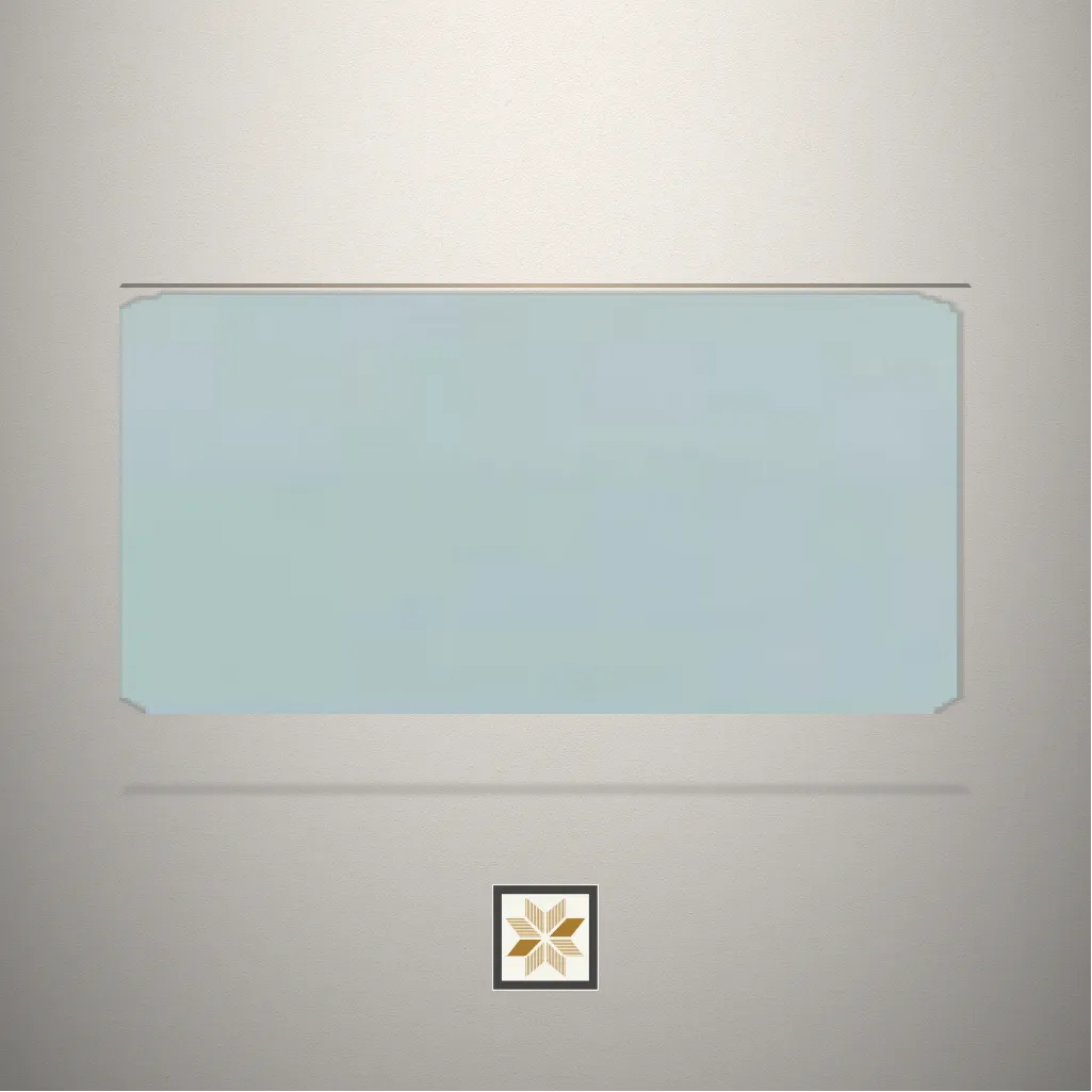 High Gloss Mirror/Glass Grey Laminate (8x4 feet,1 mm): LM-17408