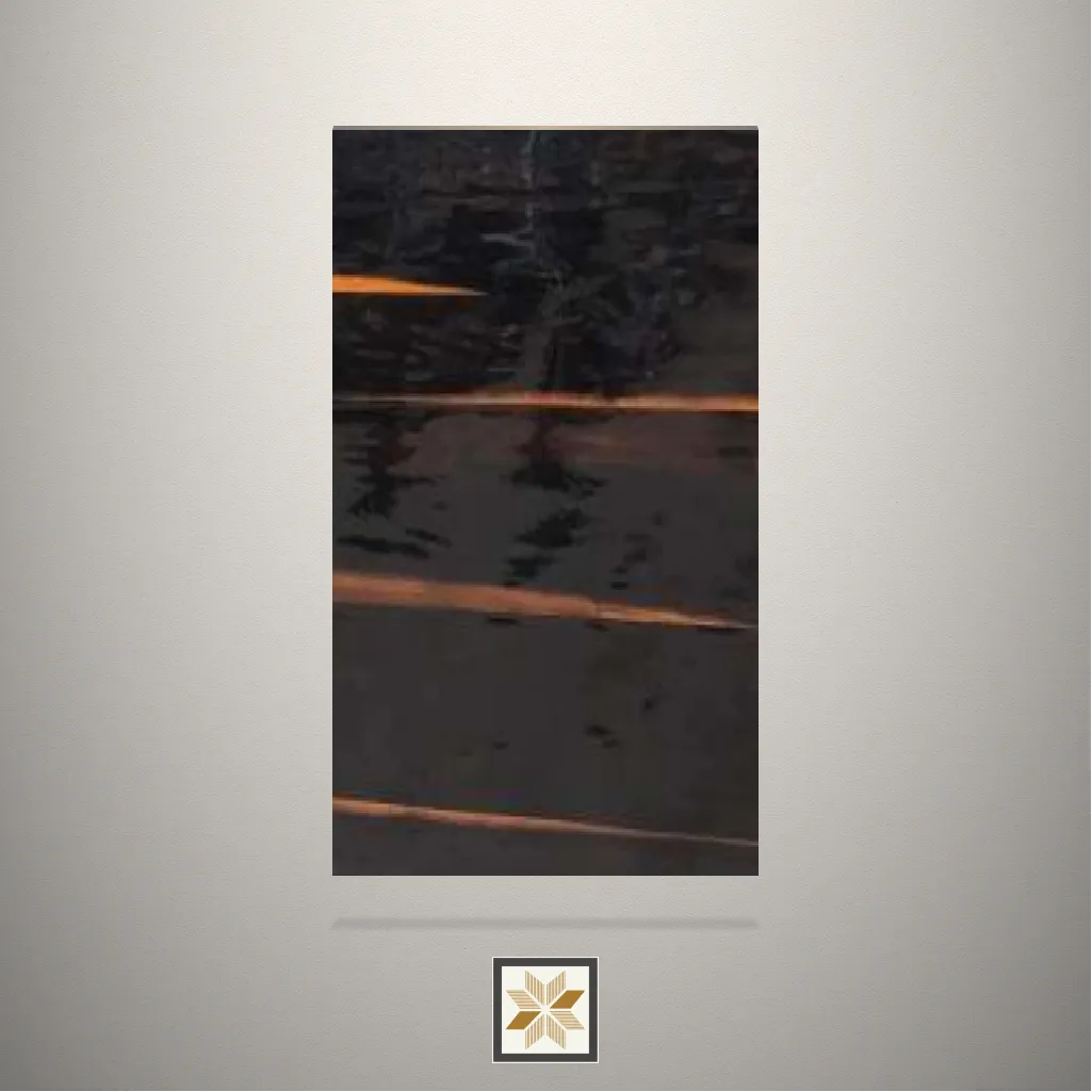 High Gloss Smoke Wood Wooden Brown Laminate (8x4 feet,1.5 mm): LM-17415