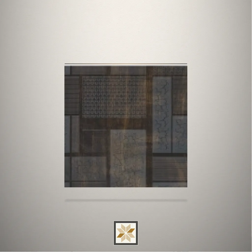 Textured African Walnut Pattern Brown Laminate (8x4 feet,0.8 mm): LM-17446