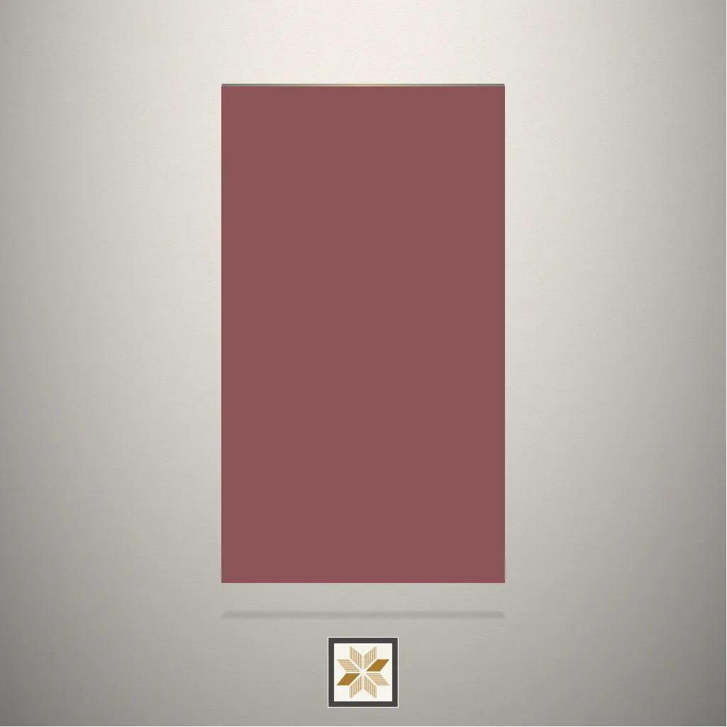 Matt Moroccan Red Solid Color Red Laminate (8x4 feet,1 mm): LM-17508