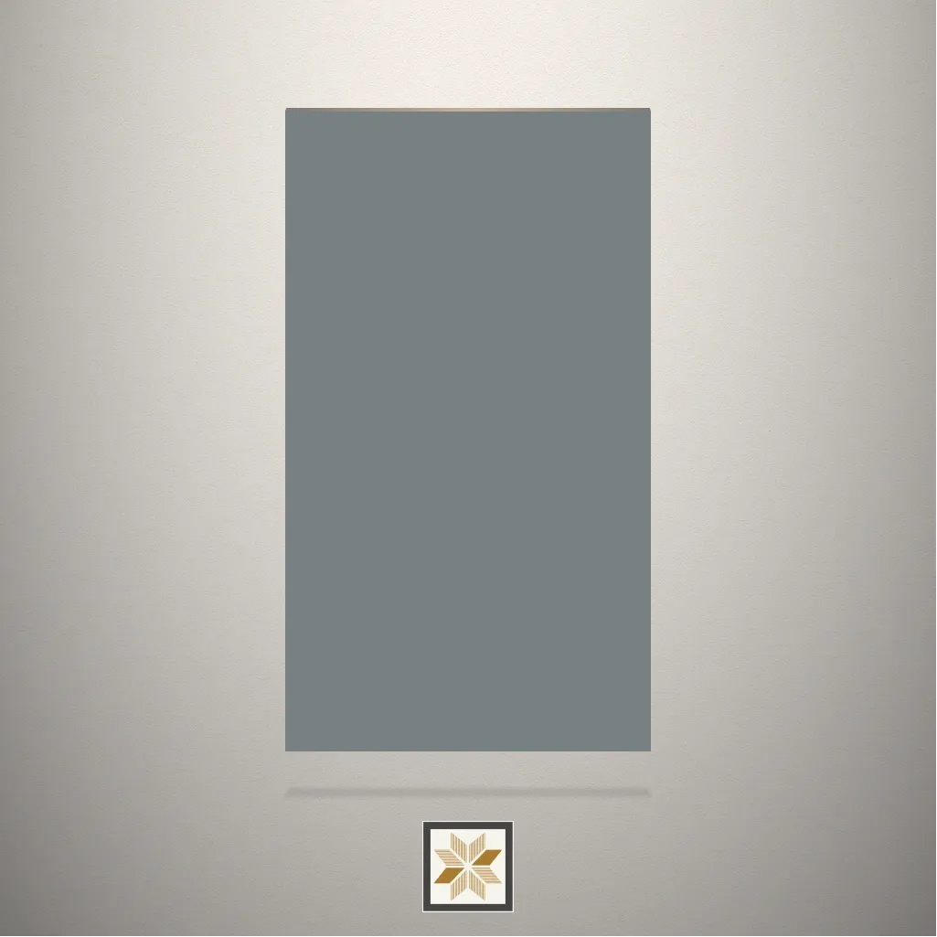 High Gloss Steel Grey Solid Color Grey Laminate (8x4 feet,1 mm): LM-17557