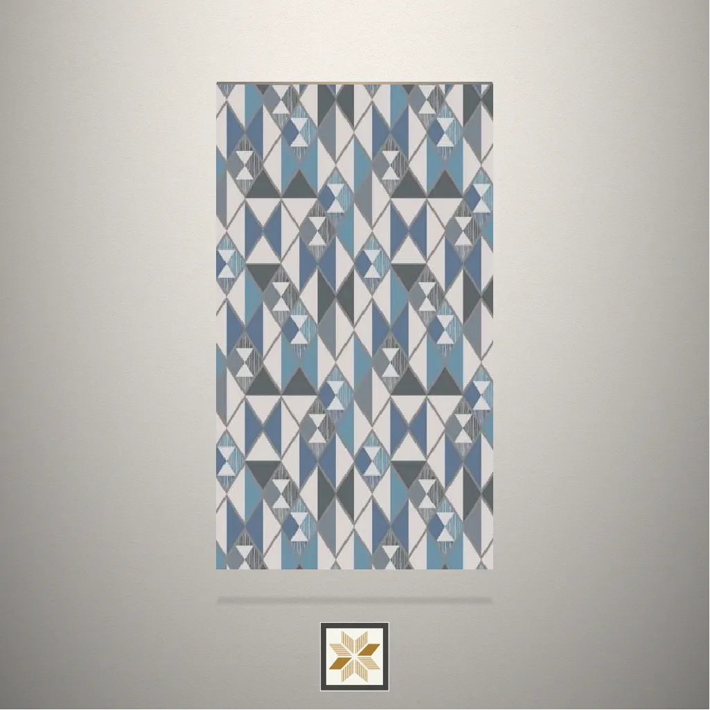 Textured Dazzle Digital Printed Multi Colour Laminate (8x4 feet,1 mm): LM-17640