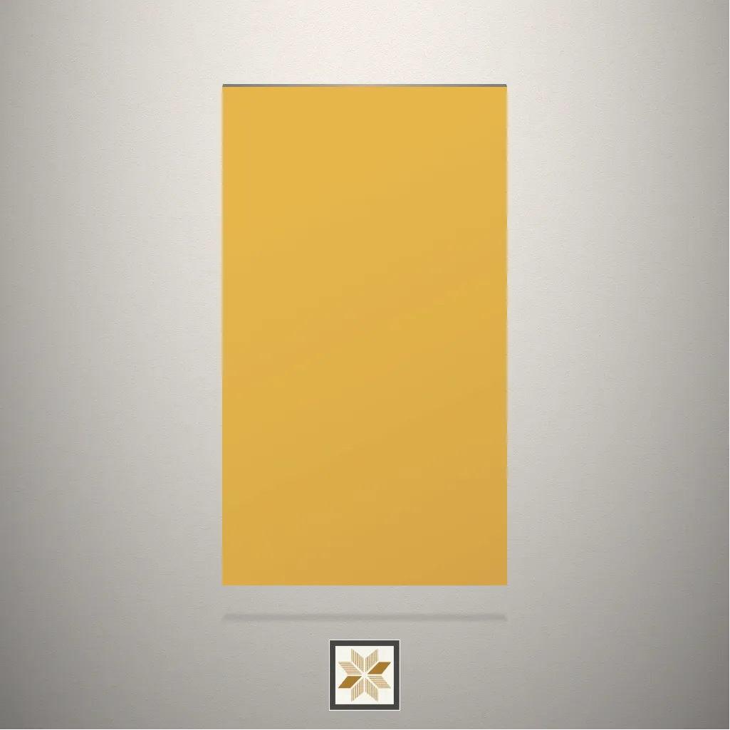 High Gloss Gold Mirror Mirror/Glass Yellow Laminate (8x4 feet,1.5 mm): LM-17663