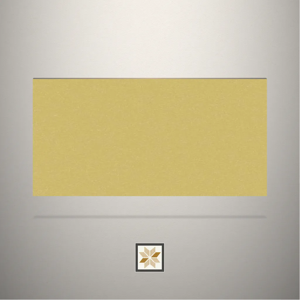 High Gloss M 9507 SHG Tan Solid Color Gold Laminate (8x4 feet,1 mm): LM-17674