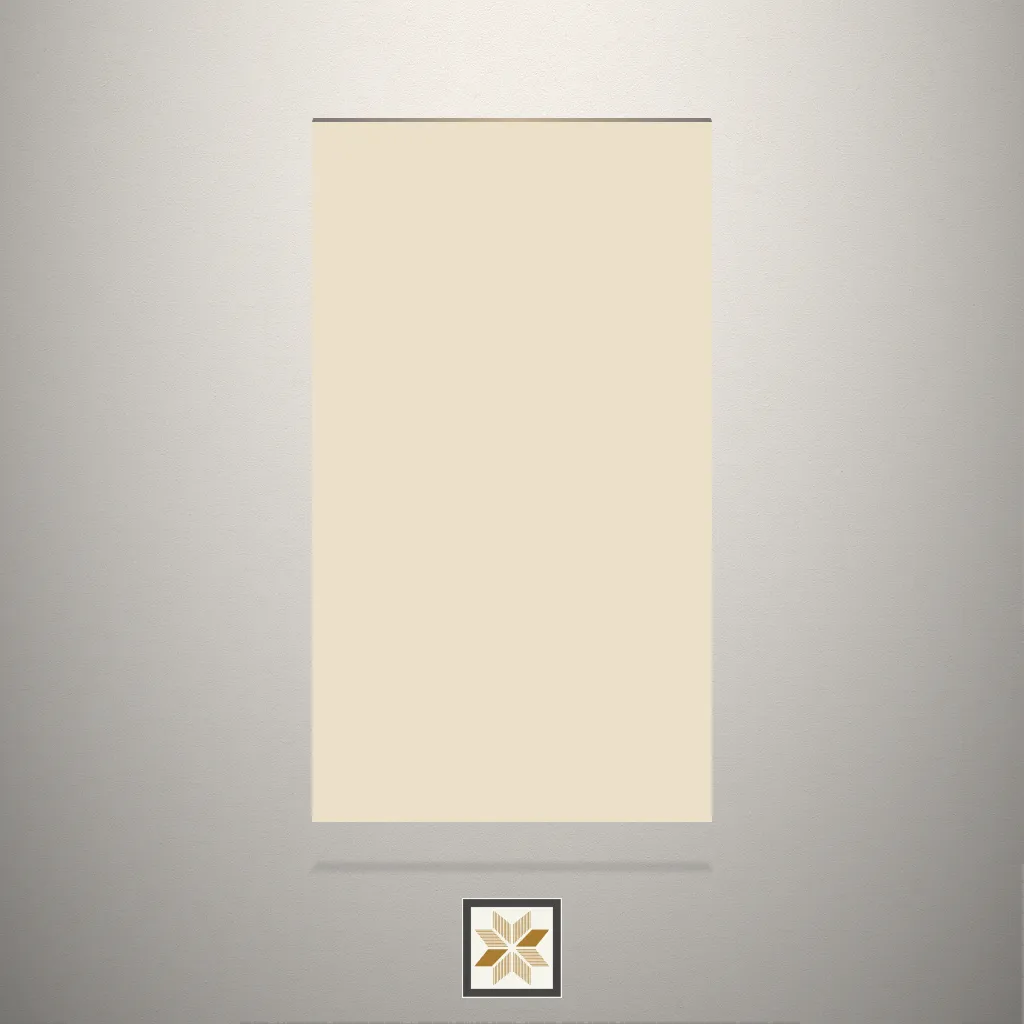 High Gloss Solid Color Beige Laminate (8x4 feet,1.25 mm): LM-17681