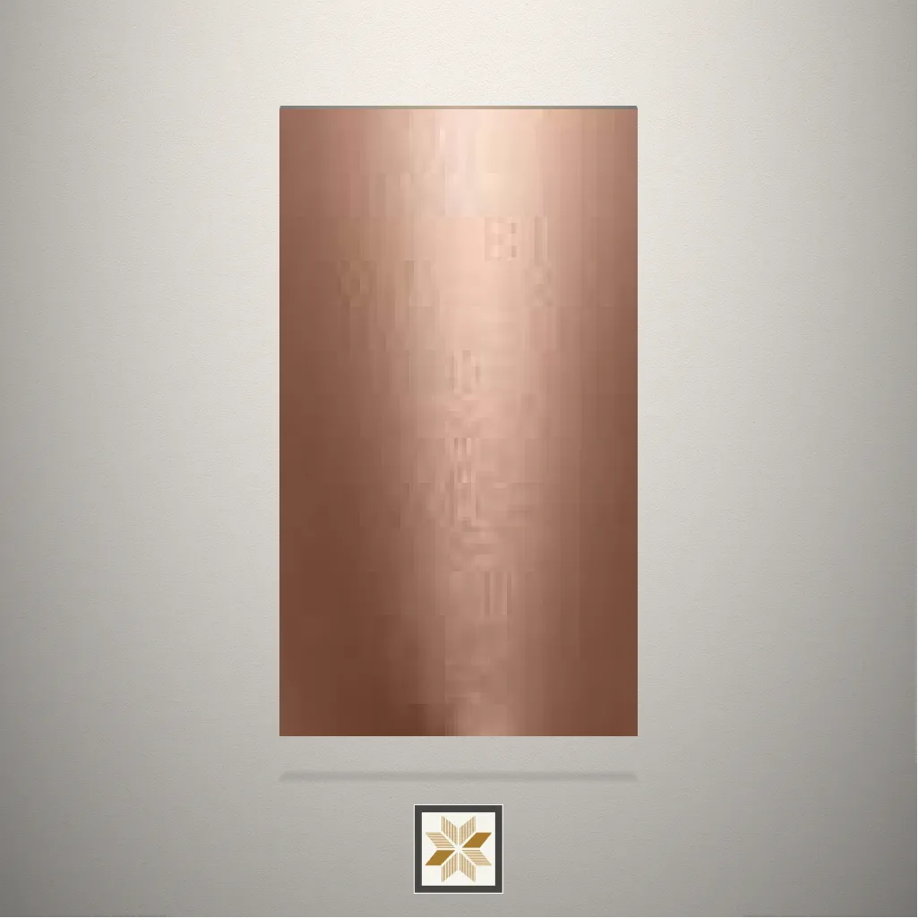 High Gloss Metal Brown Laminate (8x4 feet,1.25 mm): LM-17689