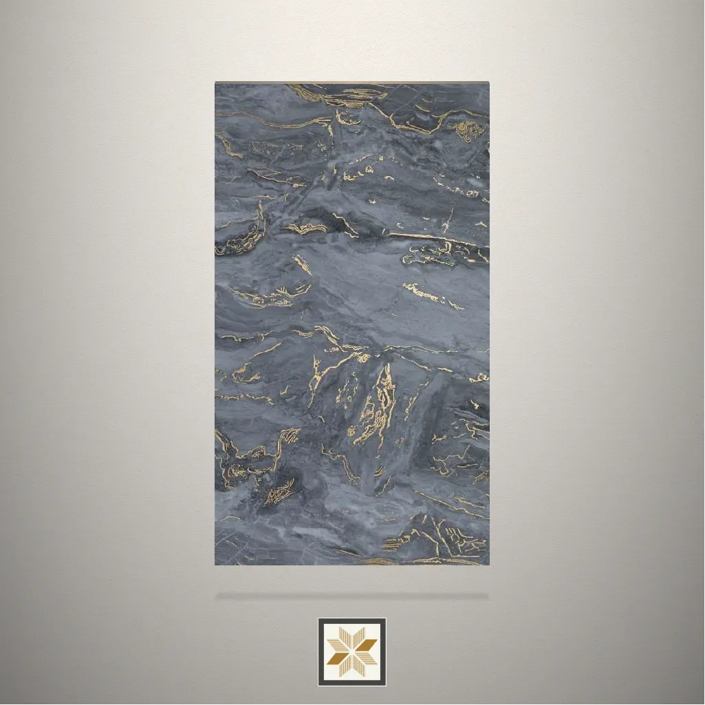 High Gloss Marble Grey Laminate (8x4 feet,1.25 mm): LM-17706