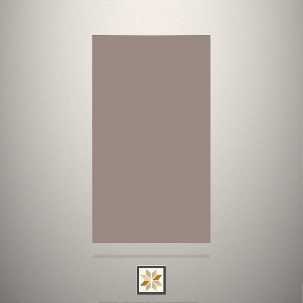 High Gloss Solid Color Brown Laminate (8x4 feet,1.25 mm): LM-17716