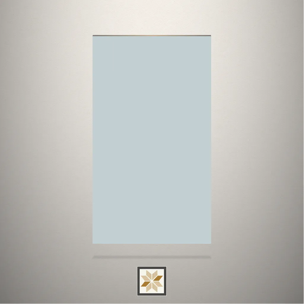 Metal Pure Sky Solid Color Blue Laminate (8x4 feet,1.5 mm): LM-17739