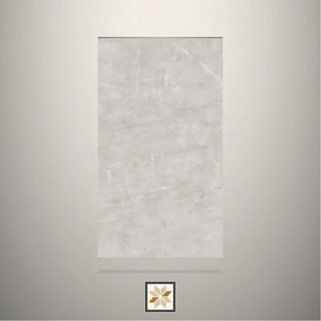 High Gloss Marble Grey Laminate (8x4 feet,1.5 mm): LM-17759