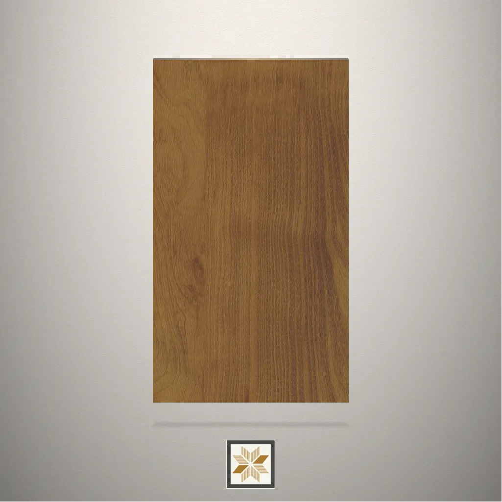 High Gloss Coral Wood Wooden Brown Laminate (8x4 feet,0.8 mm): LM-17762