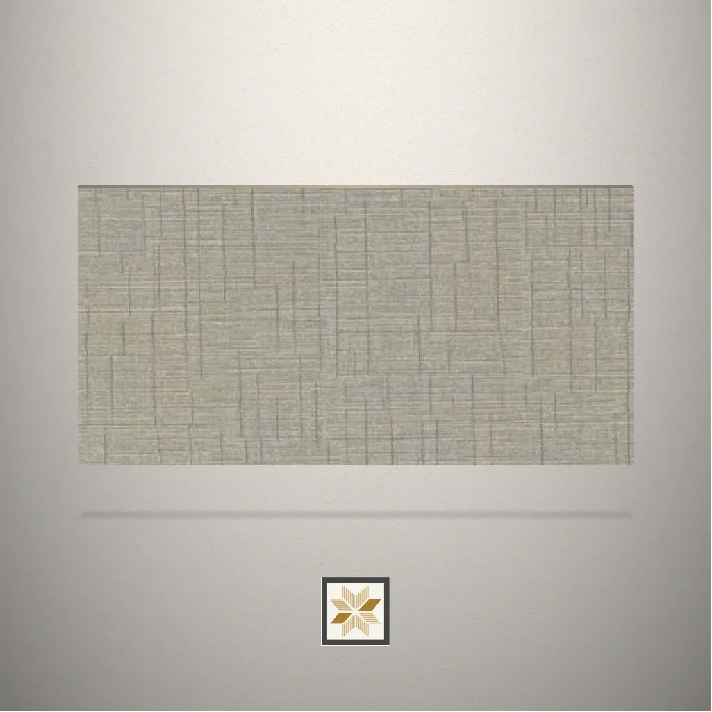 Textured Beige Linen Fabric Linen Brown Laminate (8x4 feet,0.72 mm): LM-17831