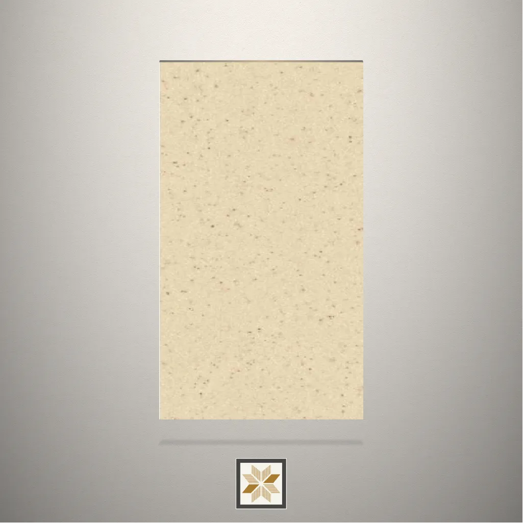 Gloss Terrazzo Beige Laminate (8x4 feet,1.5 mm): LM-17842