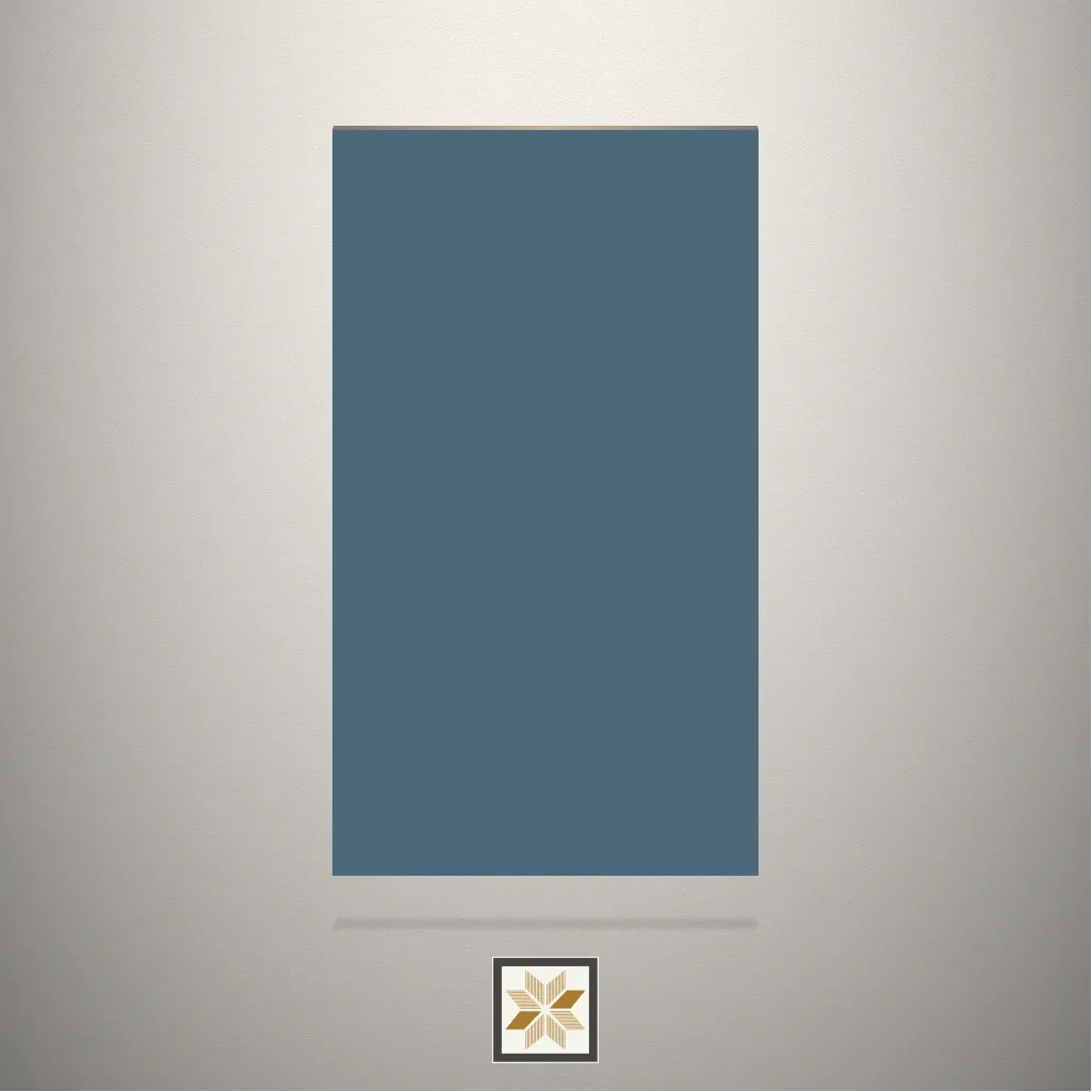 High Gloss Midnight Blue Solid Color Blue Laminate (8x4 feet,1.5 mm): LM-17868