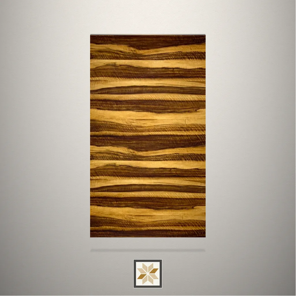 PU(Polyurethane) Wooden Brown Laminate (8x4 feet,1.5 mm): LM-17872