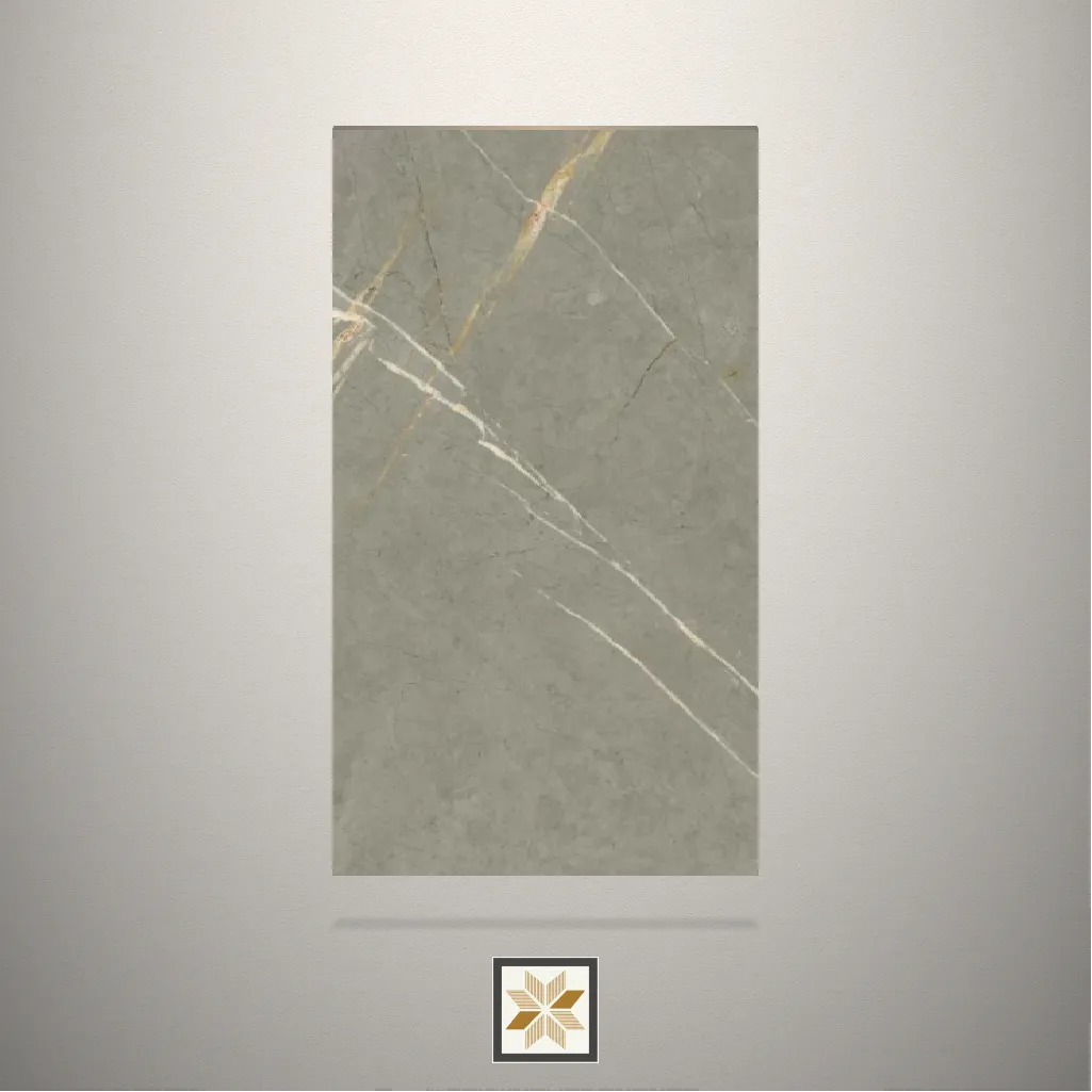 High Gloss Marble Beige Laminate (8x4 feet,1.5 mm): LM-17923