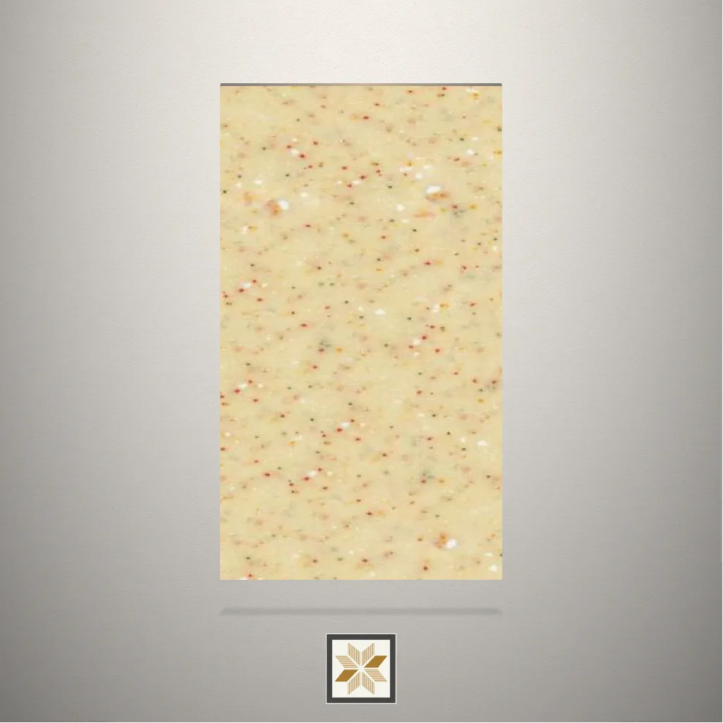Matt Terrazzo Beige Laminate (8x4 feet,1.5 mm): LM-17958