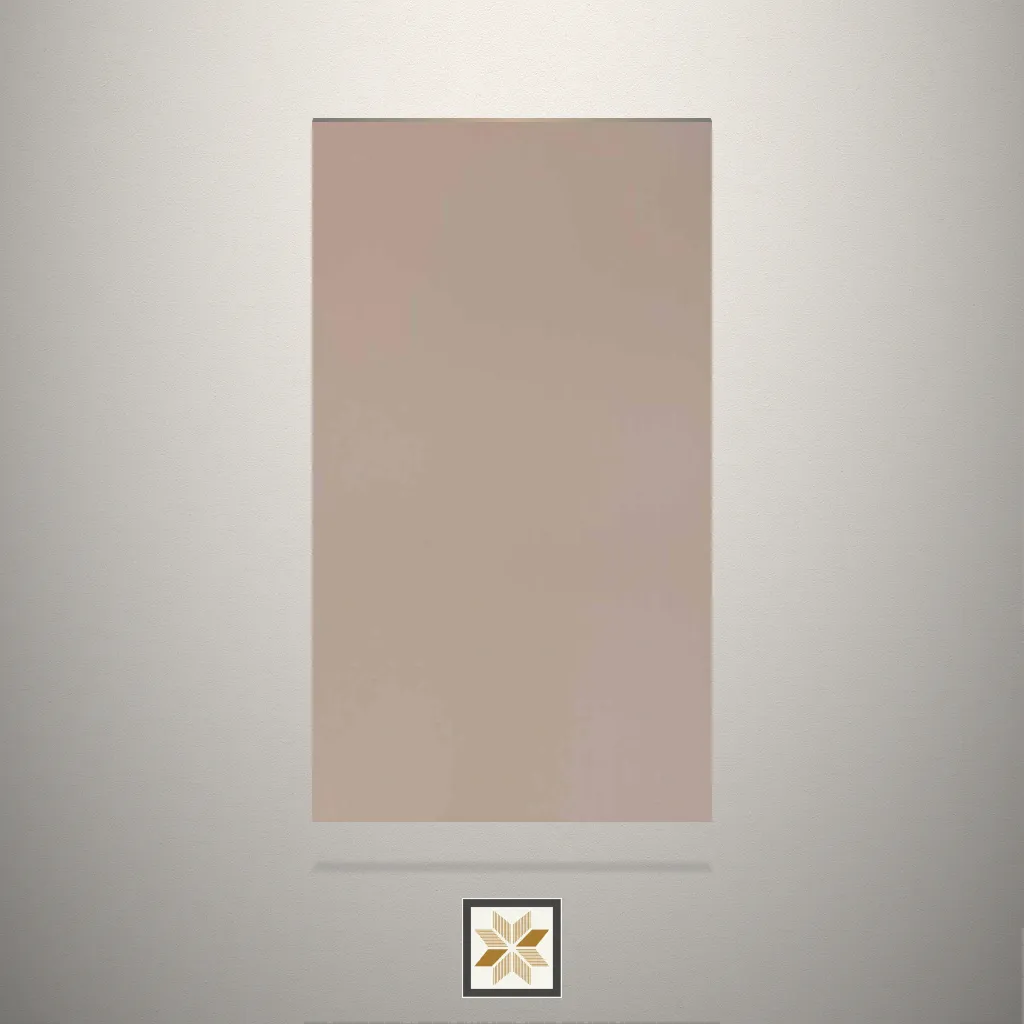 Textured Beige Solid Color Beige Laminate (8x4 feet,1 mm): LM-18005