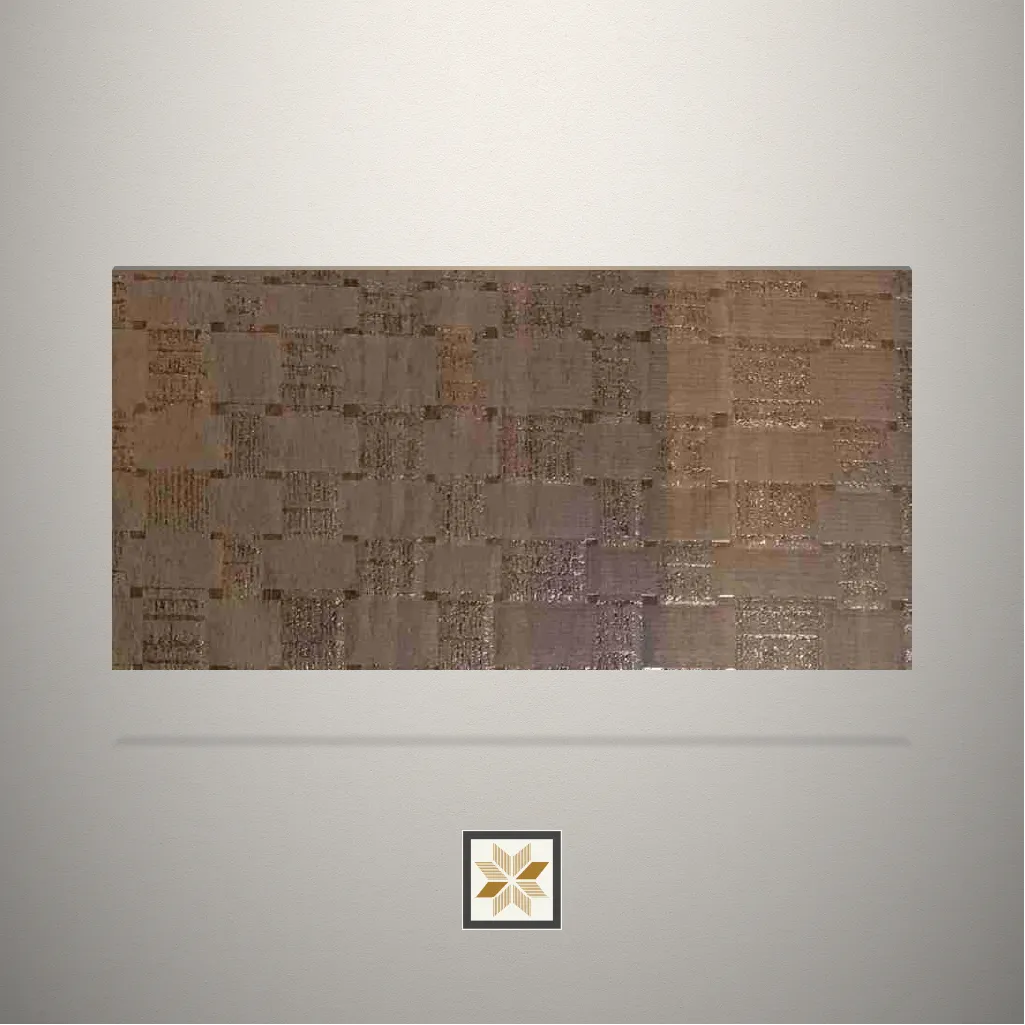 Textured Oliviya Oriental Pattern Brown Laminate (8x4 feet,1 mm): LM-18006