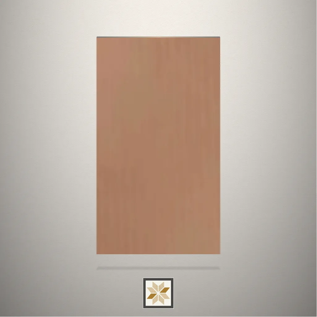 Textured Blush Fluted Brown Laminate (8x4 feet,1 mm): LM-18041