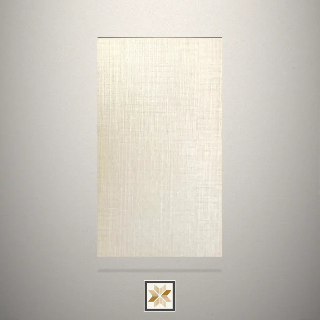 Fabric Linen White Laminate (8x4 feet,0.72 mm): LM-18120