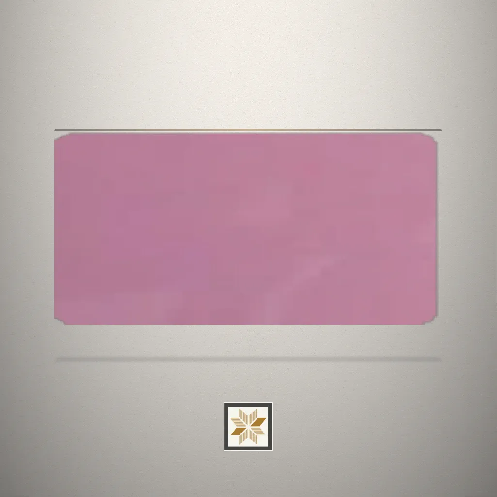 High Gloss Mirror/Glass Pink Laminate (8x4 feet,1 mm): LM-18135