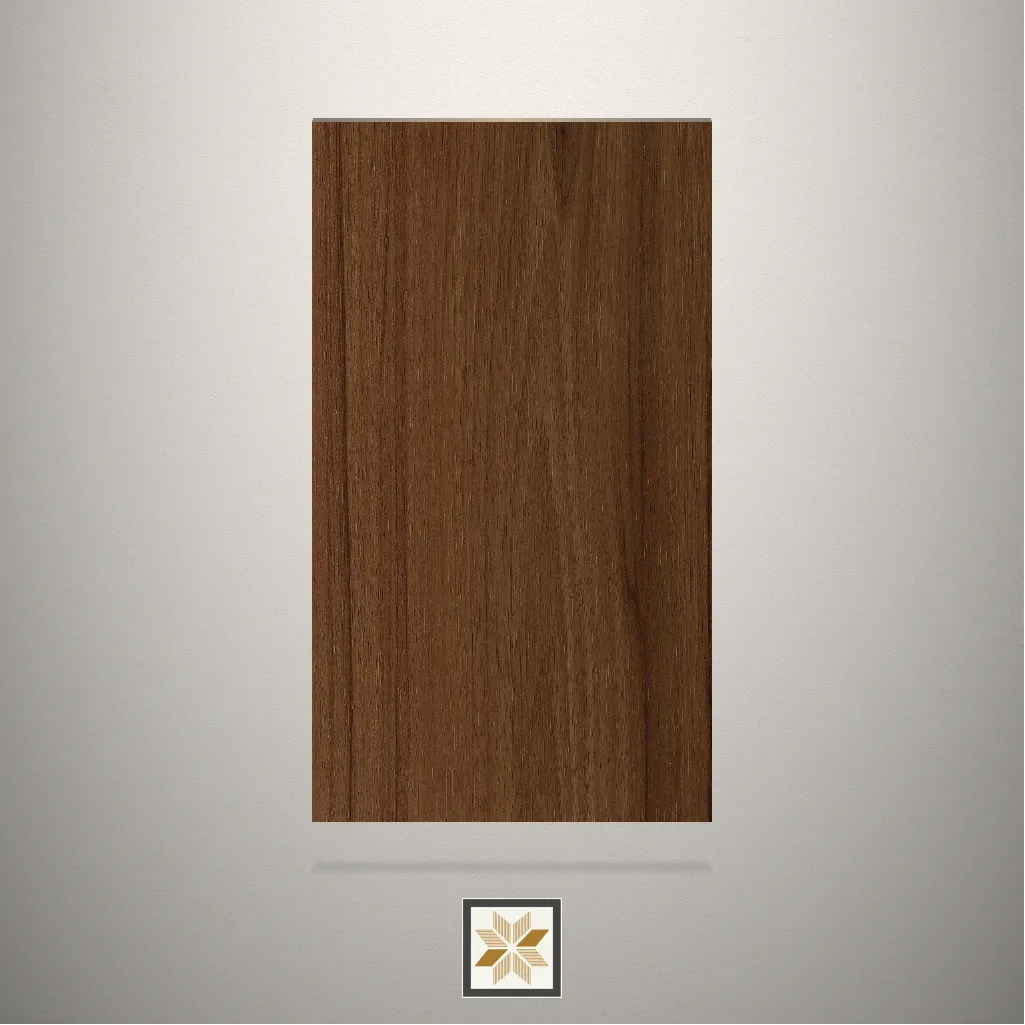 Textured Camroon Teak Wooden Brown Laminate (8x4 feet,0.8 mm): LM-18152