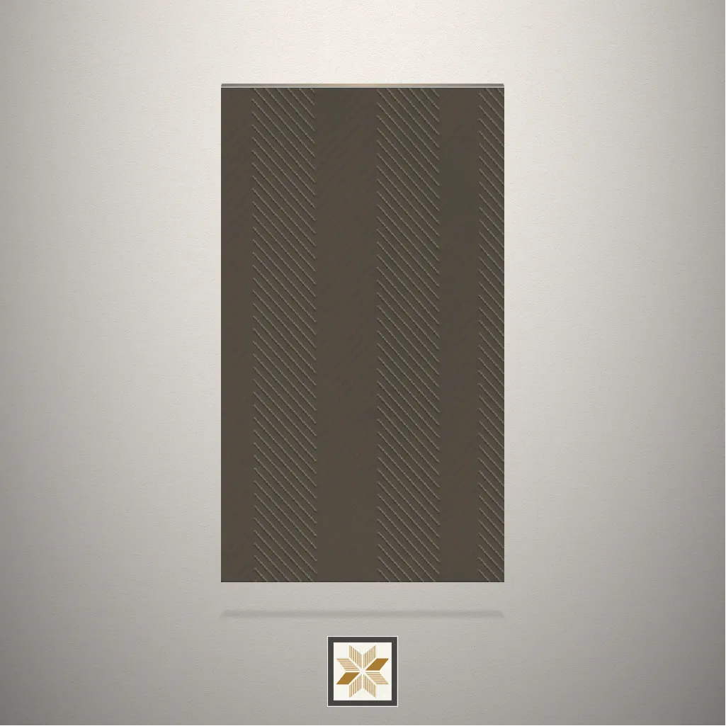 Textured Coffee Brown Pattern Brown Laminate (8x4 feet,1 mm): LM-18153