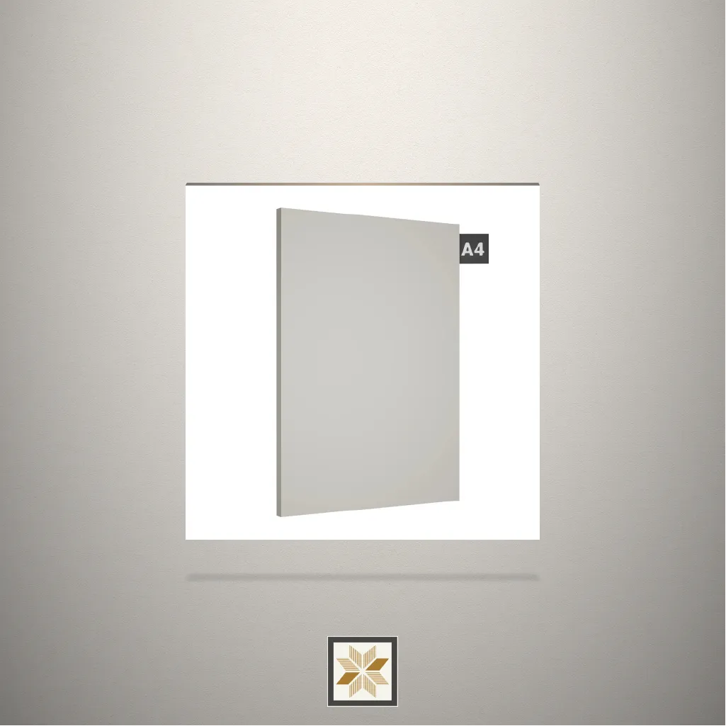 Matt Urban Beige Solid Color Grey Laminate (8x4 feet,1 mm): LM-18155