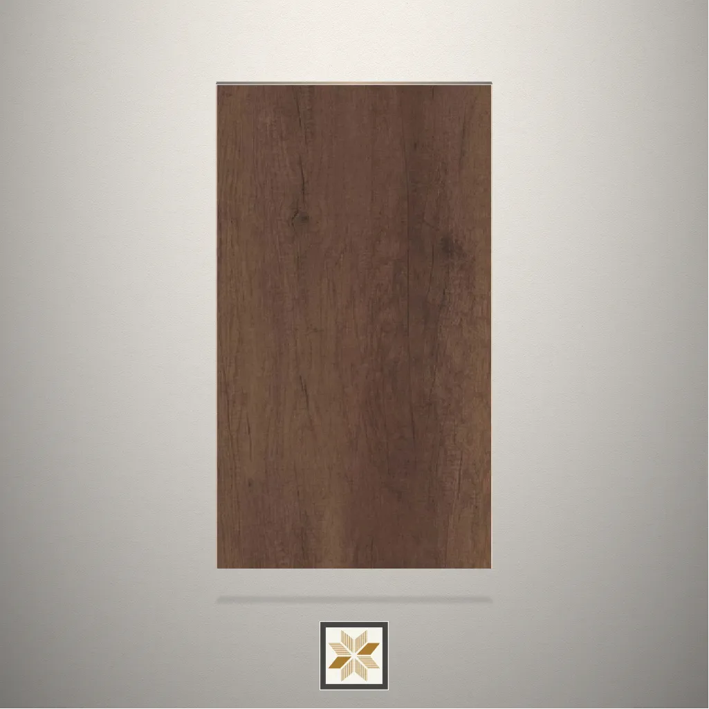Textured Wooden Brown Laminate (8x4 feet,1 mm): LM-18163