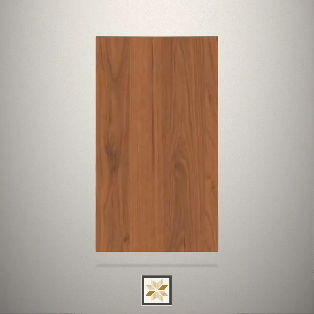Suede Mahogany Wooden Brown Laminate (8x4 feet,0.95 mm): LM-18175