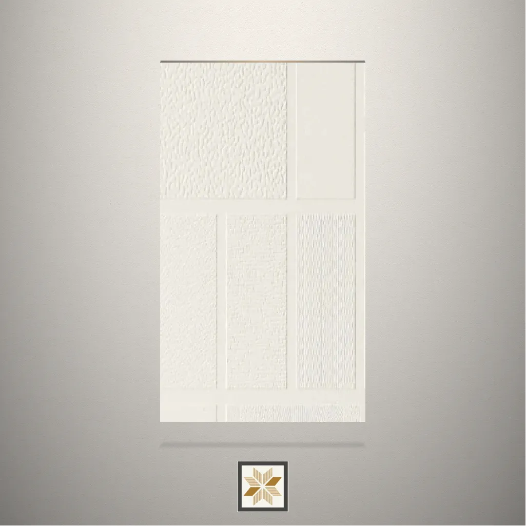 Textured Warm White Pattern White Laminate (8x4 feet,0.8 mm): LM-18192