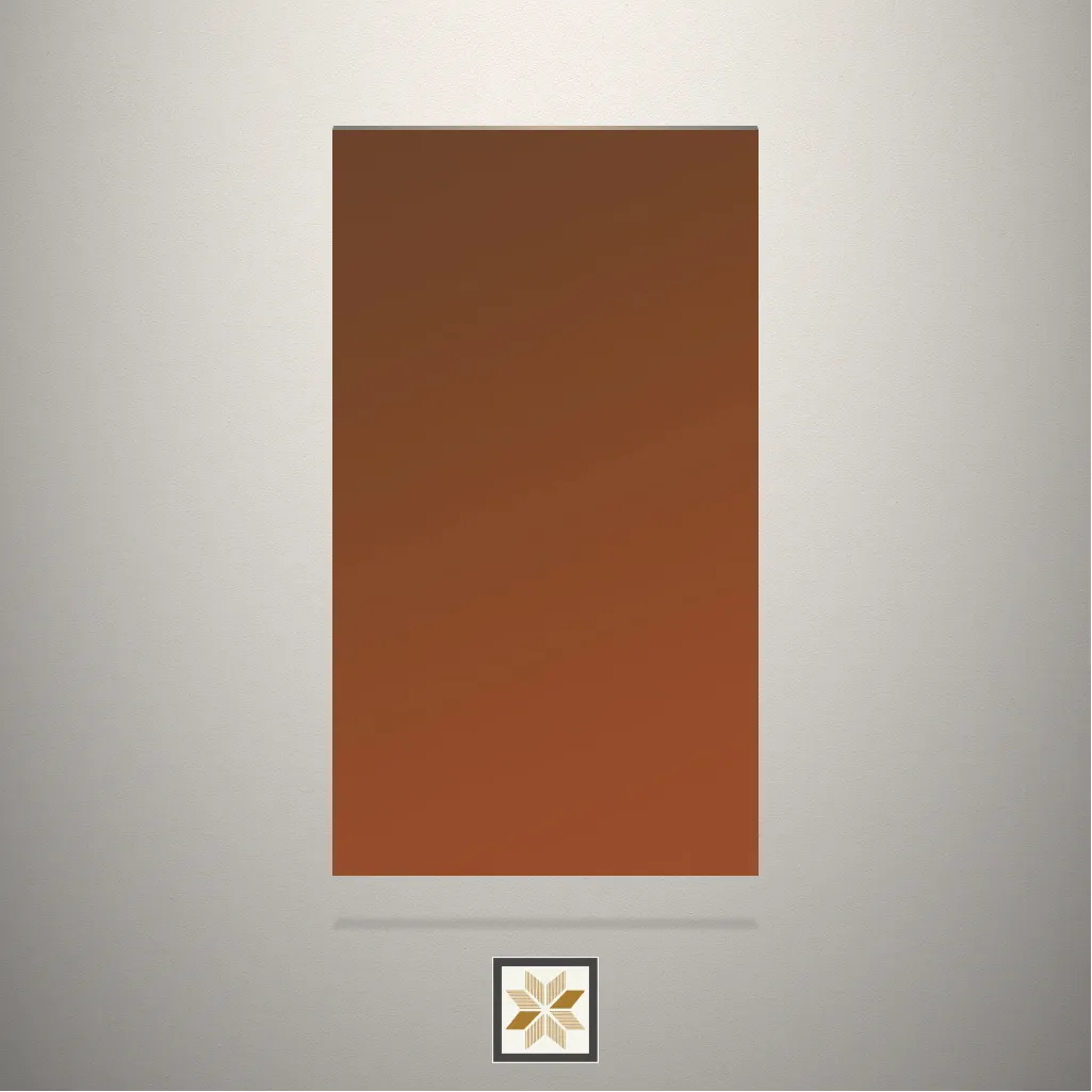 High Gloss Copper Mirror Mirror/Glass Brown Laminate (8x4 feet,1.5 mm): LM-18247