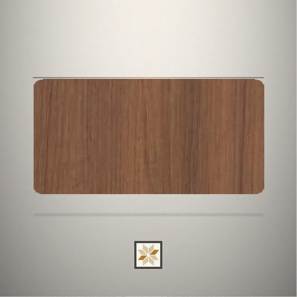 High Gloss Wooden Brown Laminate (8x4 feet,1.5 mm): LM-18251