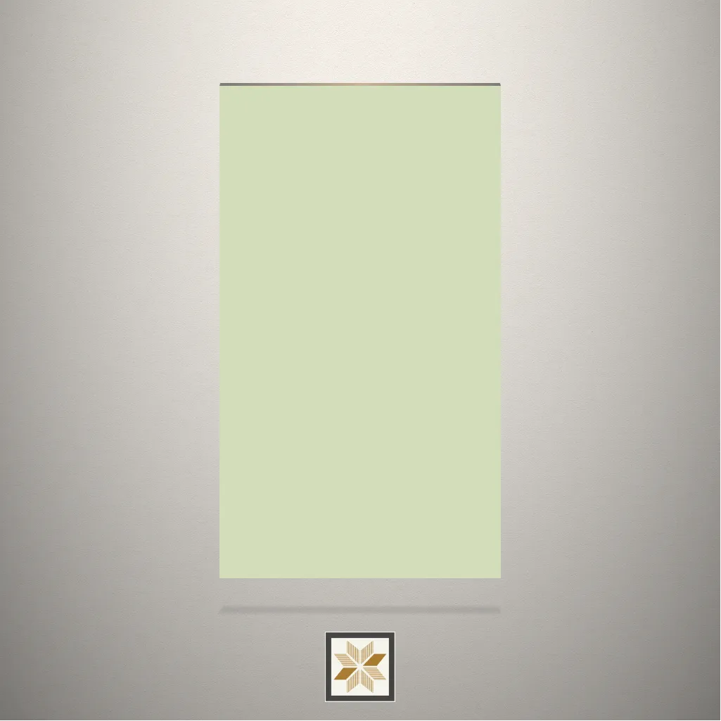 High Gloss Pear Green Solid Color Green Laminate (8x4 feet,1.5 mm): LM-18271