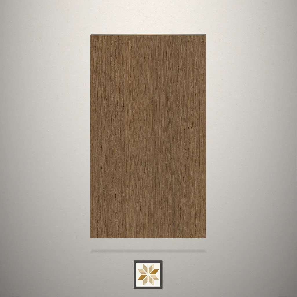 Textured Maize Walnut Wooden Brown Laminate (8x4 feet,1 mm): LM-18274